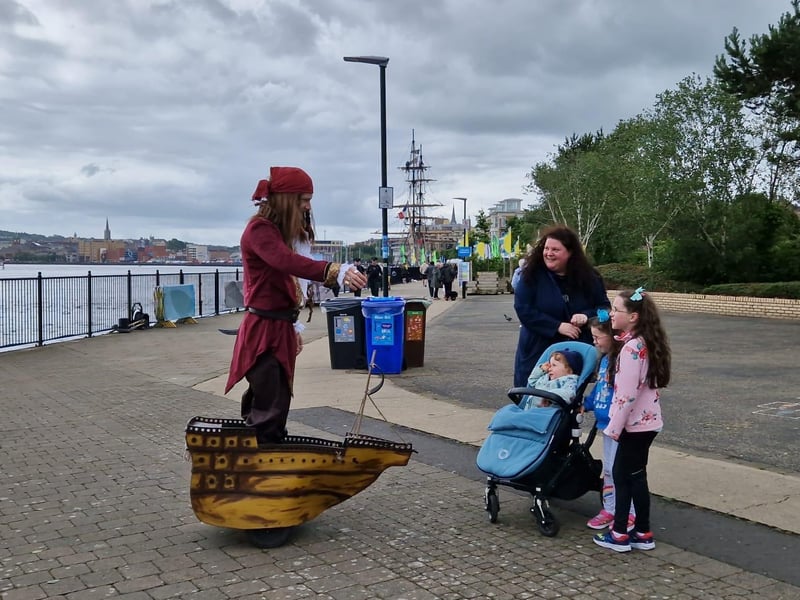 Scenes from the Foyle Maritime Festival on Friday afternoon.
