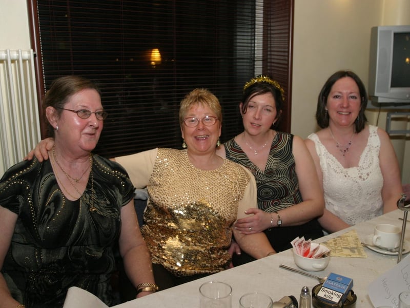 Christmas parties in Derry in December 2003.