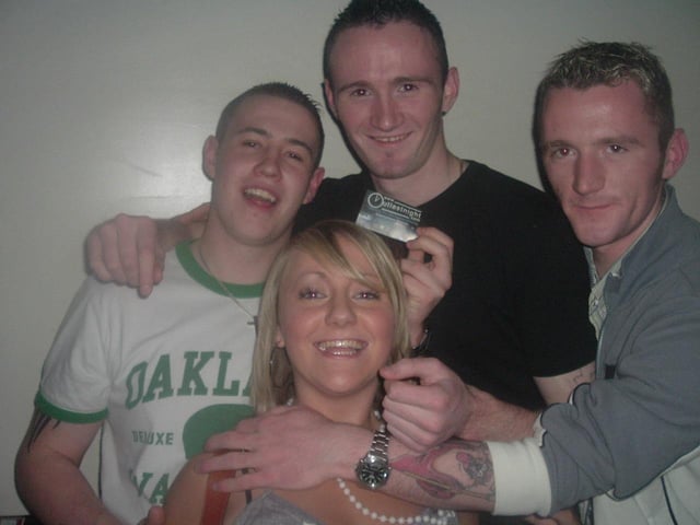 Derry folk captured enjoying a night out in Sugar, January 2006.