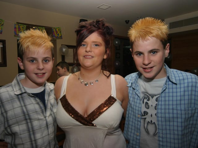 Maria Roddy's 18th birthday.