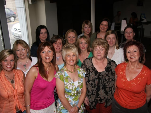 Partying with Rosemary Gedey.