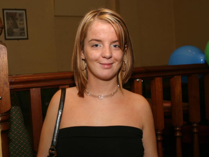 Mairead Moran enjoying her 18 party:Derry parties from November 2003