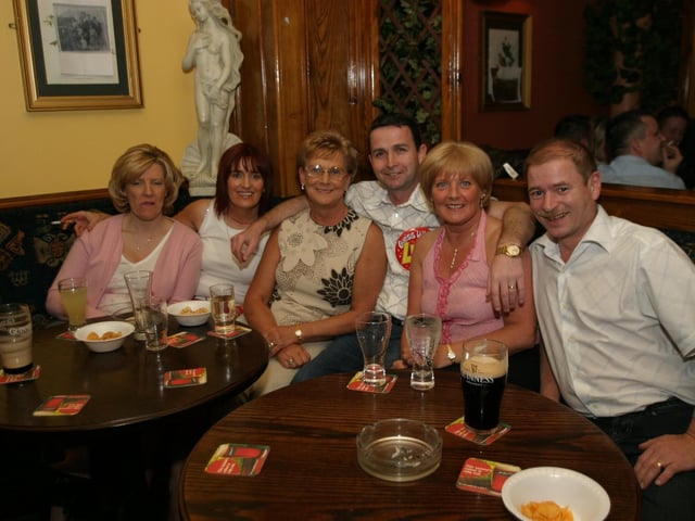Parties and celebrations in Derry in May 2004.
