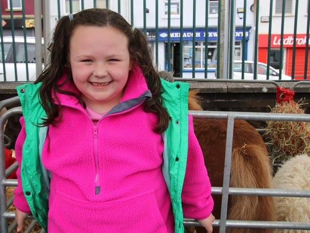 Mary Lisa at the Family Fun Day held in Longtower School playground. (Photo - Deirdre Heaney, nwpresspics)