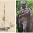 A Brigantine and Sir Robert Alexander Ferguson MP.