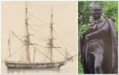 A Brigantine and Sir Robert Alexander Ferguson MP.