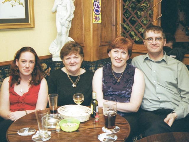 Deirdre Cox, Mary Breslin, Maura McShane and Philip McShane.