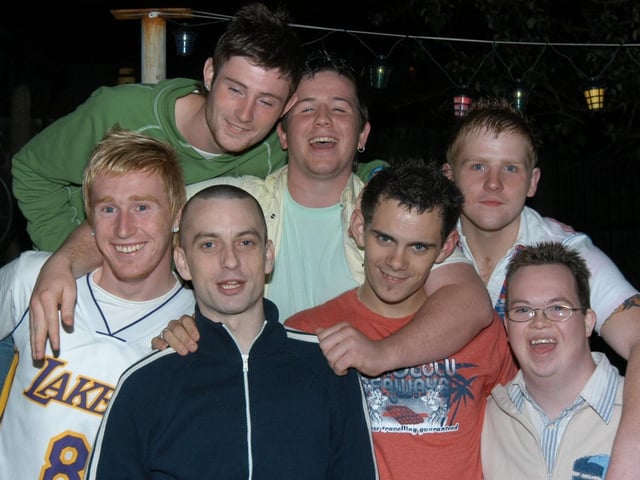 Parties and celebrations in Derry in October 2005.