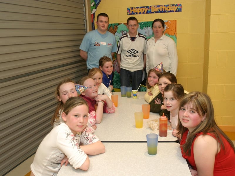 Shannon Bradley party pics from 20 years ago.