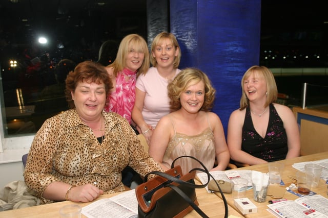 A night out at the Lifford Races in October 2003