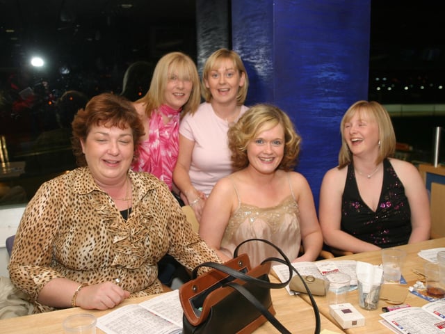 A night out at the Lifford Races in October 2003