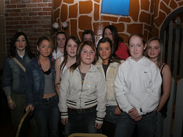 Parties and celebrations in March 2005: Amy Logue.