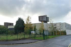 The old Faughan Valley High School site.