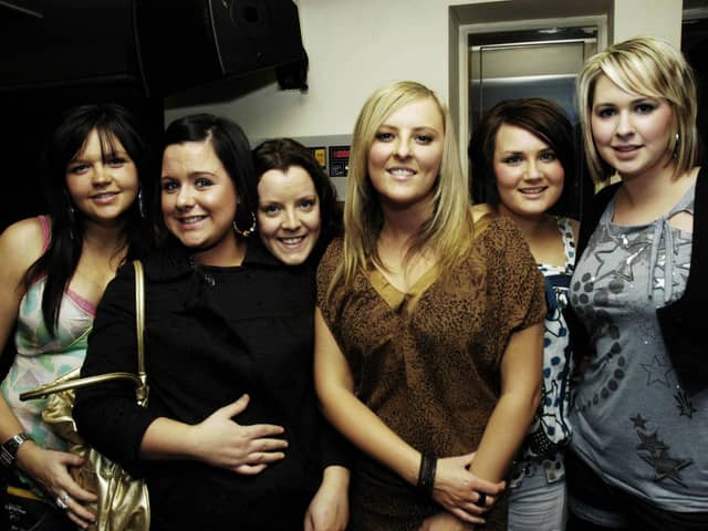 All the girls pictured out at the Metro.2710PGILL33                                