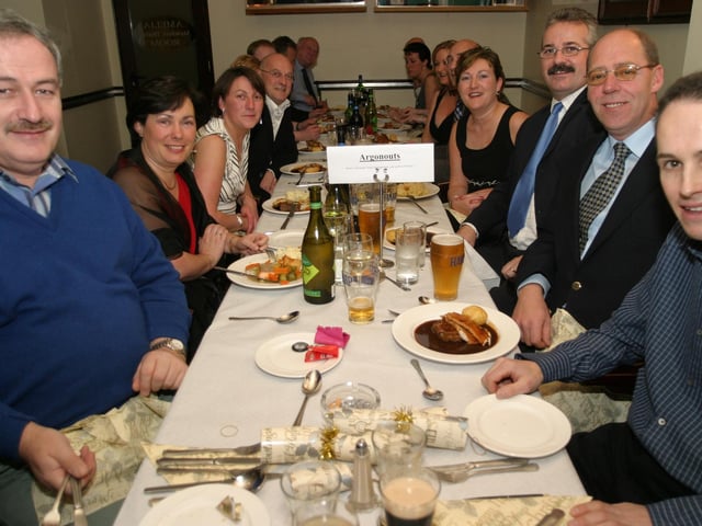 Derry Christmas parties 20 years ago in December 2003