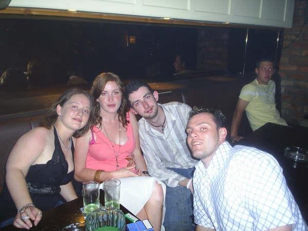 Locals having a good time at Derry's nightlife spots back in July 2005.