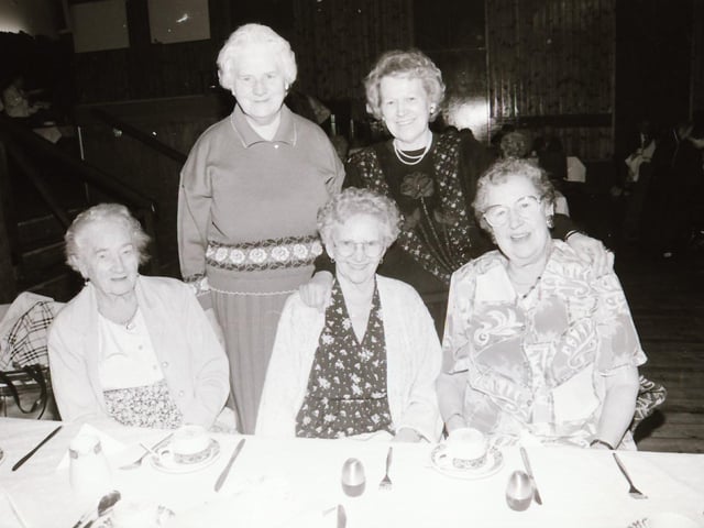 Senior Citizens' parties hosted by the Mayor John Kerr and St Eugene;s parish.