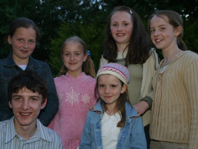 Parties and celebrations back in 2004: Gareth Devlin.