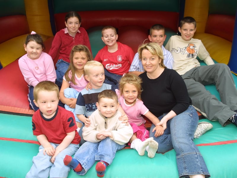 Parties and celebrations in Derry back in August 2004. Kieran and Gareth Townley.