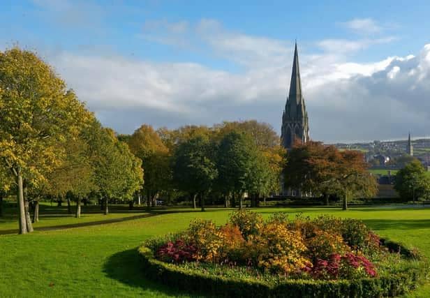 Derry's Green Flag Brooke Park. George Sweeney / Derry Journal DER2042GS – 005