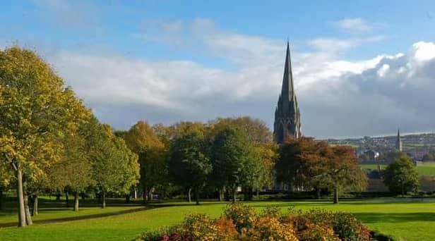 Derry's Green Flag Brooke Park. George Sweeney / Derry Journal DER2042GS – 005