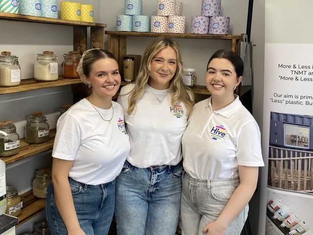 Jade, Grace & Rachael from Hive Cancer Support.