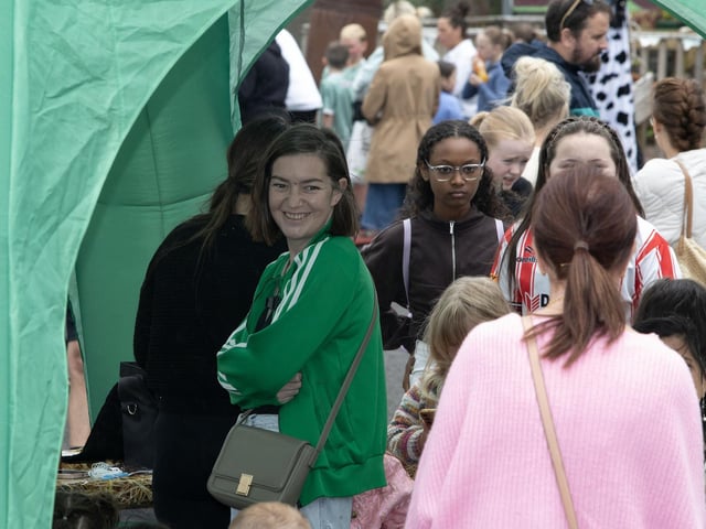 Fun and games at the Feile '25s Party in the Park (Big Bog BBQ) in Pilot's Row on Saturday. (Photos: Jim McCafferty Photography) : .