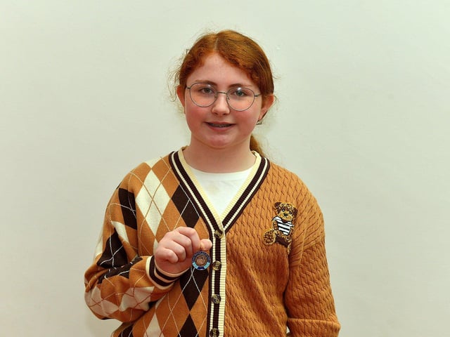Ava Heaney was placed third in age 12 – 15 Fiddle at the Feis Dhoire Cholmcille on Tuesday at the Millennium Forum. Photo: George Sweeney. DER2315GS – 163