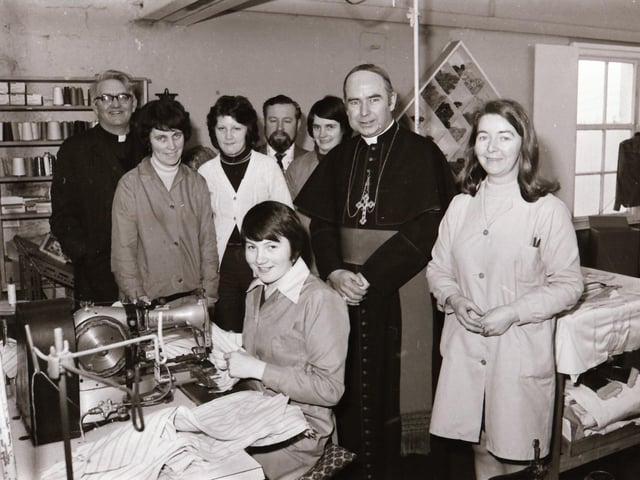 Bishop Daly's Pastoral visitation to Carndonagh.