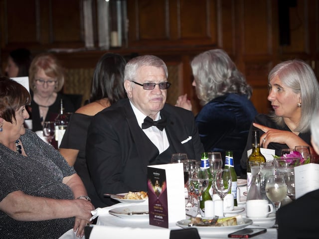 Councillor Sandra Duffy hosted the annual Mayor's Ball in the Guildhall on Friday in aid of the Mayor's chosen charity, First Housing Aid and Support Services.