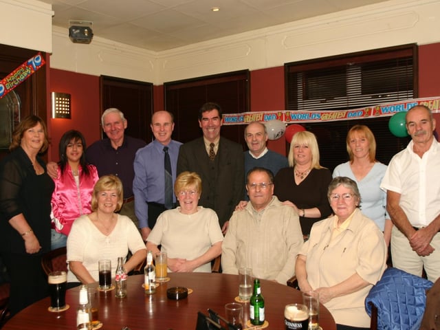 Derry parties in October 2004. Dunne