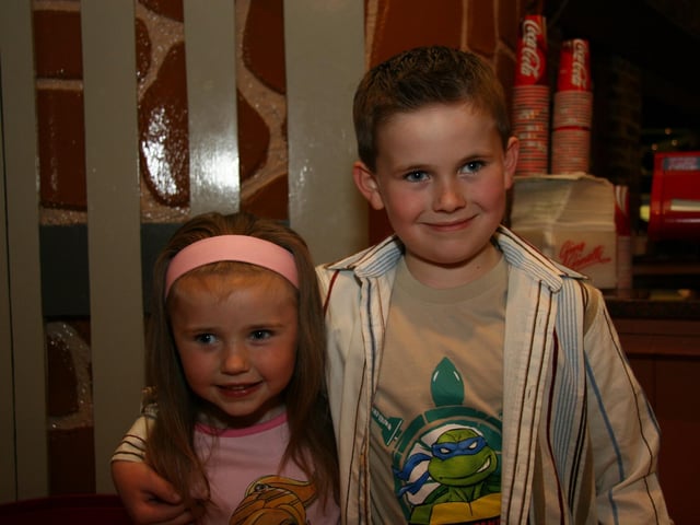 Samantha Robinson's fifth birthday.