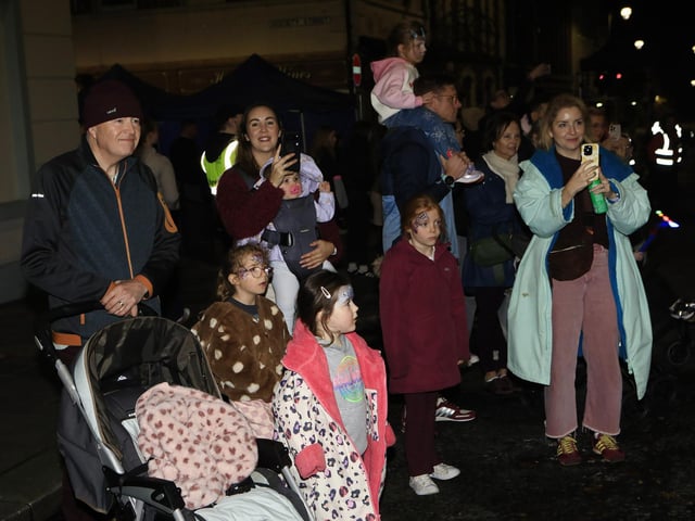 Awakening the Walled City Trail, celebrating the 40th anniversary of the Derry Halloween Festival. (Photo - Tom Heaney, nwpresspics)