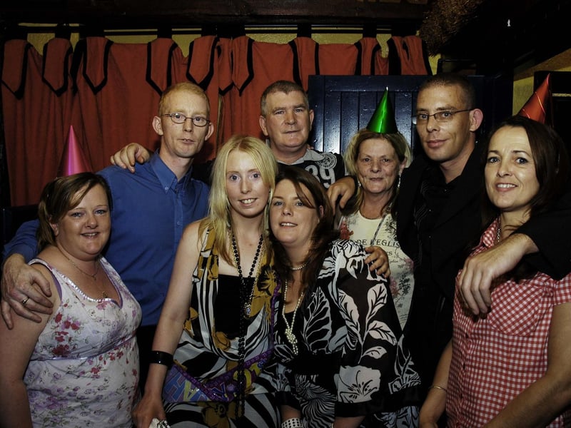 Nicole pictured celebrating her birthday with all her family. : .