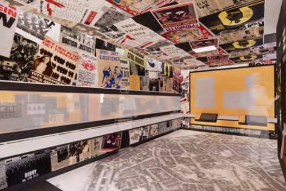 Proposed visual image of gallery 4 zone 1 in the new DNA maritime museum