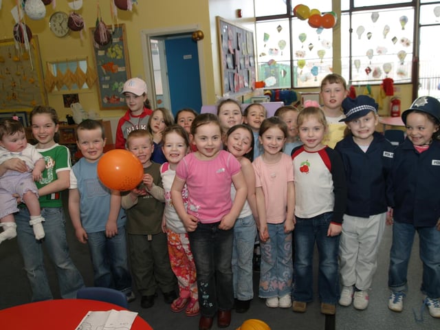 Party celebrations back in April 2004.