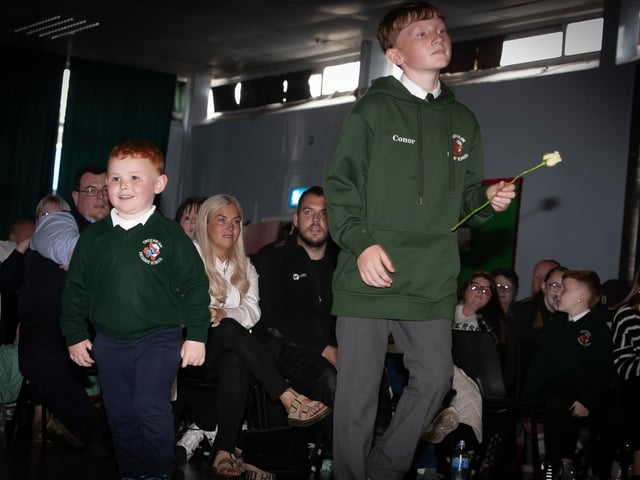 P7 Pupils Sign Off at Greenhaw PS! Jim McCafferty Photography