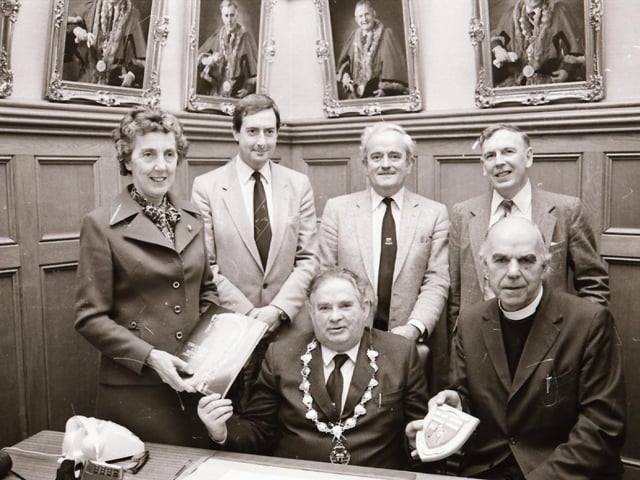 Archdeacon Willoughby reception at Guildhall.