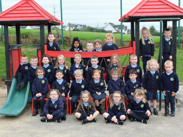 Pupils from Faughanvale Primary School.