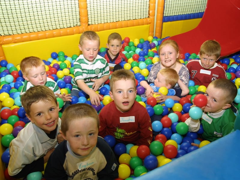 Pictures of Derry people partying in June and July 2003
