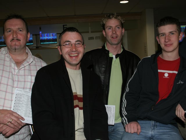 Derry and Donegal people enjoying a night at Lifford races in April 2005.
