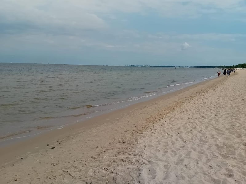 Miles of unbroken beach connect Gdánsk, Sopot and Gdynia.