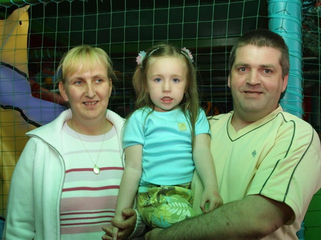 Eadaoin Anderson's 4th birthday at the Bowling Alley.