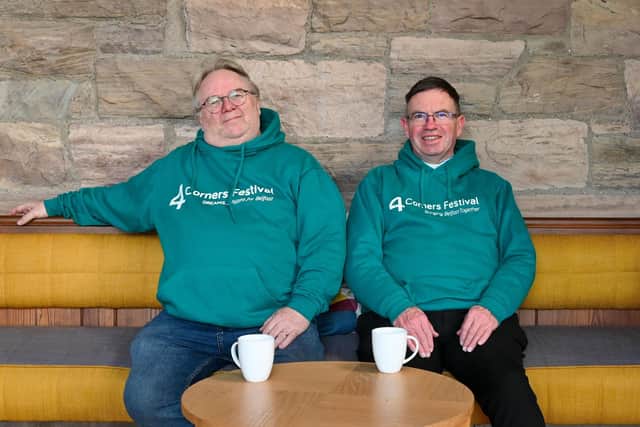 4 Corners Festival Co-Founders Reverend Steve Stockman and Father Martin Magill