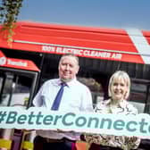 Raymond Edwards, Assistant Service Delivery Manager, Translink and Sarah Simpson, Business Change Manager - Zero Emissions, Translink
