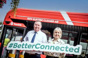 Raymond Edwards, Assistant Service Delivery Manager, Translink and Sarah Simpson, Business Change Manager - Zero Emissions, Translink
