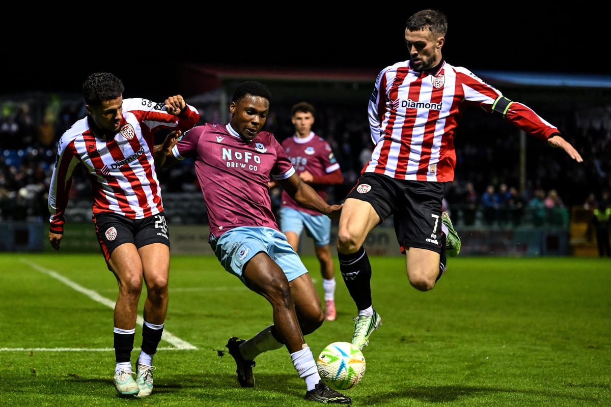 Drogheda United beat Derry City in Irish football league