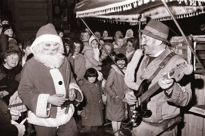 A packed Christmas Lights Switch on in Derry in December 1983.
