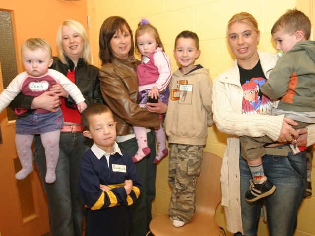 Pictures of Derry people partying in November 2003