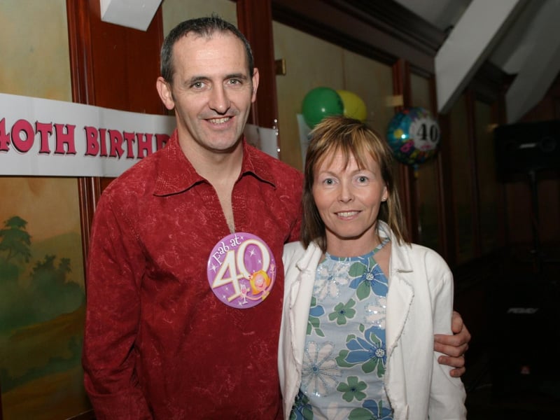 Party pictures from 2004. Paul McGilloway